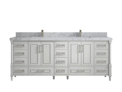 Aberdeen 84 in. W x 22 in. D Double Sink Bathroom Vanity - photo 40
