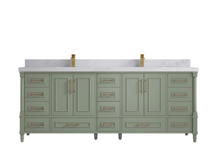 Aberdeen 84 in. W x 22 in. D Double Sink Bathroom Vanity - photo 15