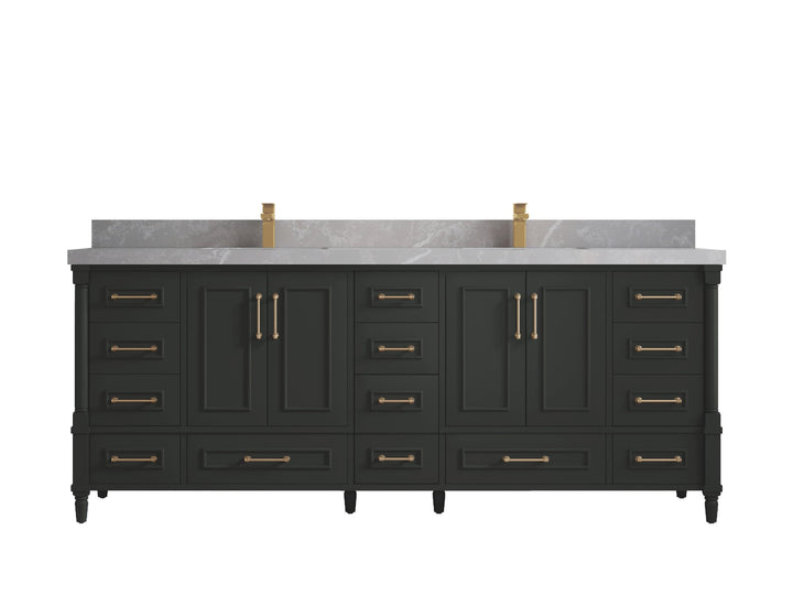 Aberdeen 84 in. W x 22 in. D Double Sink Bathroom Vanity - photo 31