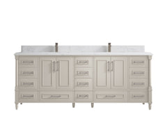 Aberdeen 84 in. W x 22 in. D Double Sink Bathroom Vanity - photo 24