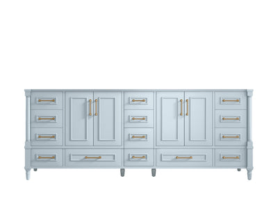 Aberdeen 84 in. W x 22 in. D Double Sink Bathroom Vanity - Willow Bath and Vanity