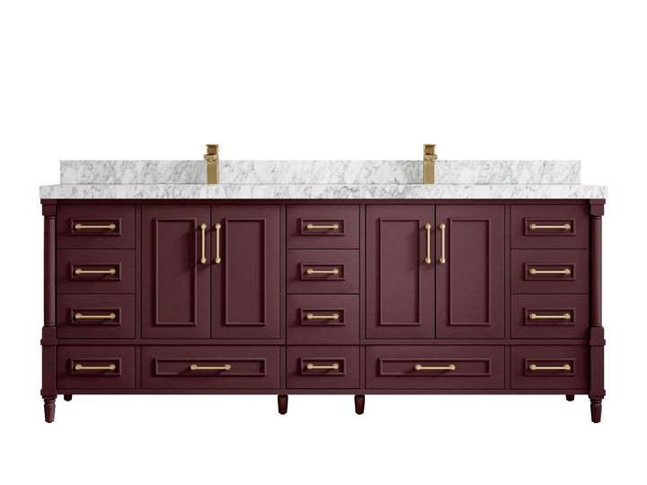 Aberdeen 84 in. W x 22 in. D Double Sink Bathroom Vanity - photo 8