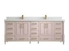 Aberdeen 84 in. W x 22 in. D Double Sink Bathroom Vanity - photo 32