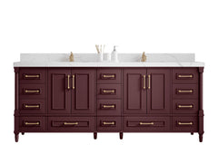 Aberdeen 84 in. W x 22 in. D Double Sink Bathroom Vanity - photo 1