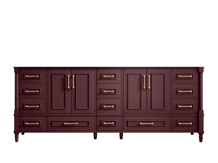 Aberdeen 84 in. W x 22 in. D Double Sink Bathroom Vanity - photo 6