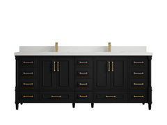 Aberdeen 84 in. W x 22 in. D Double Sink Bathroom Vanity - photo 43