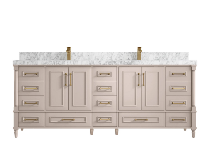 Aberdeen 84 in. W x 22 in. D Double Sink Bathroom Vanity - photo 10