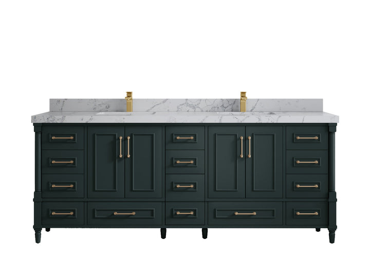 Aberdeen 84 in. W x 22 in. D Double Sink Bathroom Vanity - photo 41