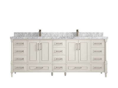 Aberdeen 84 in. W x 22 in. D Double Sink Bathroom Vanity - Willow Bath and Vanity