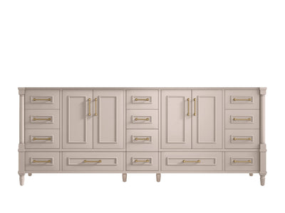 Aberdeen 84 in. W x 22 in. D Double Sink Bathroom Vanity - Willow Bath and Vanity