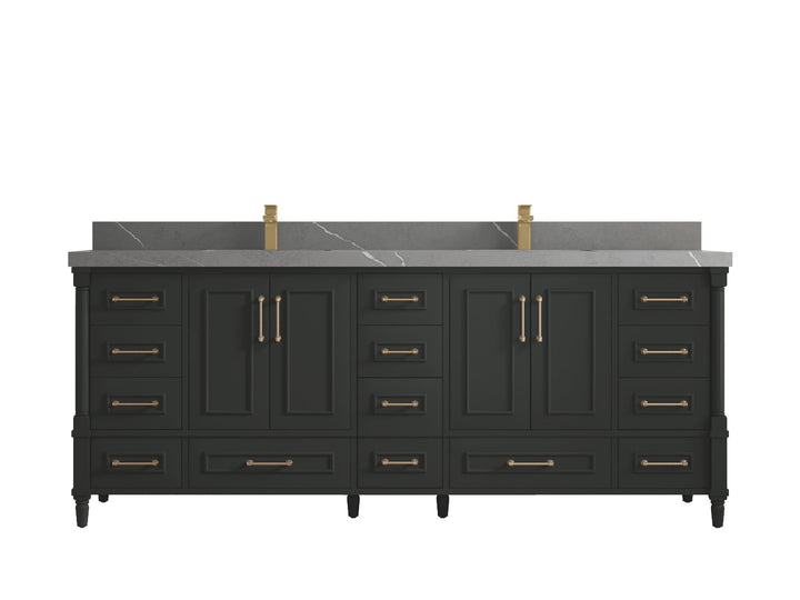 Aberdeen 84 in. W x 22 in. D Double Sink Bathroom Vanity - photo 33