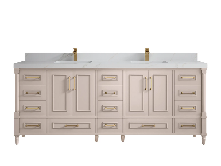 Aberdeen 84 in. W x 22 in. D Double Sink Bathroom Vanity - photo 24
