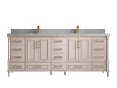 Aberdeen 84 in. W x 22 in. D Double Sink Bathroom Vanity - photo 34