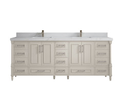 Aberdeen 84 in. W x 22 in. D Double Sink Bathroom Vanity - photo 16