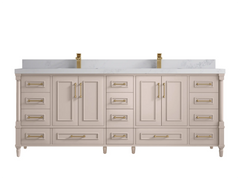 Aberdeen 84 in. W x 22 in. D Double Sink Bathroom Vanity - photo 20