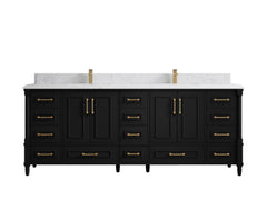 Aberdeen 84 in. W x 22 in. D Double Sink Bathroom Vanity - photo 25