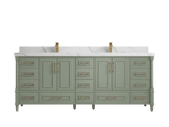 Aberdeen 84 in. W x 22 in. D Double Sink Bathroom Vanity - photo 13
