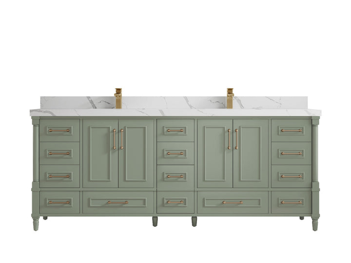 Aberdeen 84 in. W x 22 in. D Double Sink Bathroom Vanity - photo 13