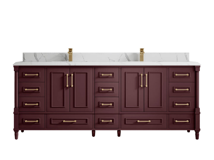 Aberdeen 84 in. W x 22 in. D Double Sink Bathroom Vanity - photo 22