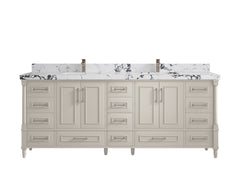 Aberdeen 84 in. W x 22 in. D Double Sink Bathroom Vanity - photo 38