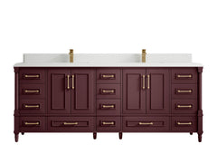 Aberdeen 84 in. W x 22 in. D Double Sink Bathroom Vanity - photo 26
