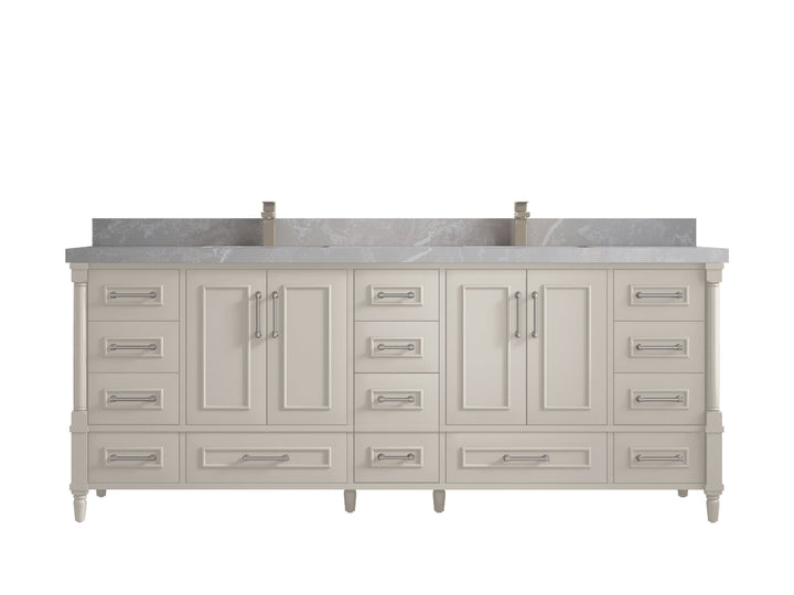 Aberdeen 84 in. W x 22 in. D Double Sink Bathroom Vanity - photo 30