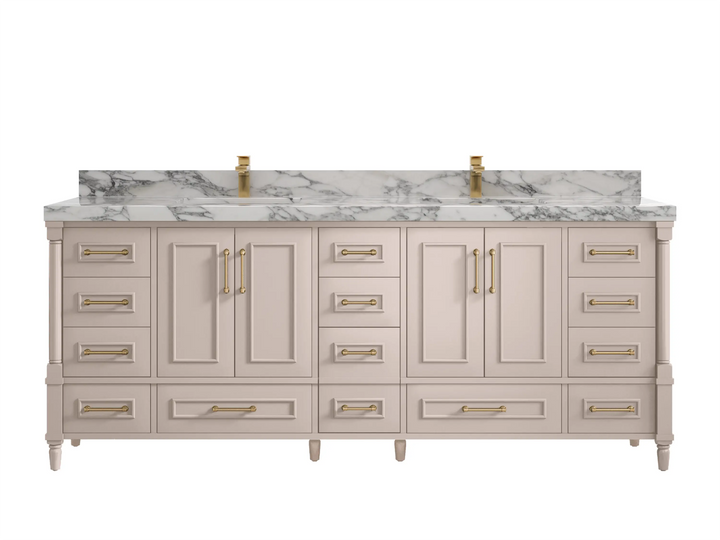 Aberdeen 84 in. W x 22 in. D Double Sink Bathroom Vanity - photo 8