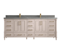 Aberdeen 84 in. W x 22 in. D Double Sink Bathroom Vanity - photo 38