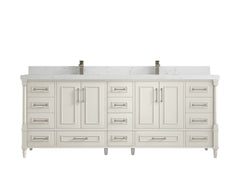 Aberdeen 84 in. W x 22 in. D Double Sink Bathroom Vanity - photo 29
