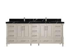 Aberdeen 84 in. W x 22 in. D Double Sink Bathroom Vanity - photo 8