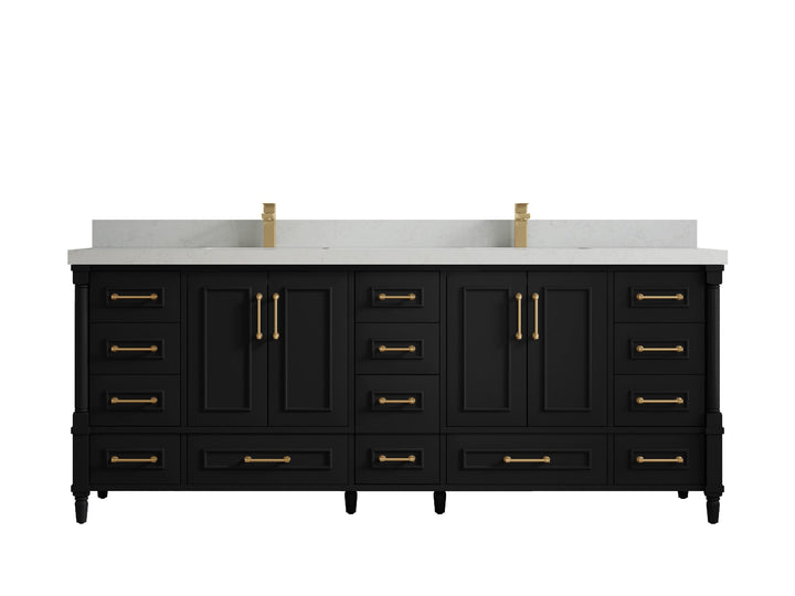 Aberdeen 84 in. W x 22 in. D Double Sink Bathroom Vanity - photo 21