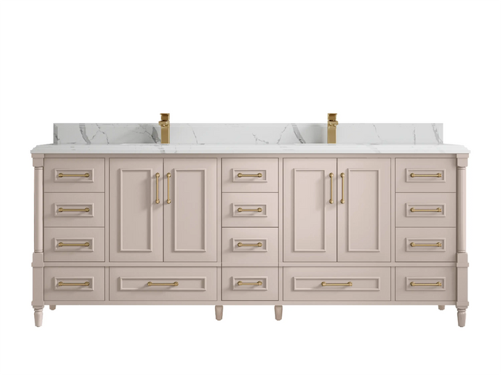 Aberdeen 84 in. W x 22 in. D Double Sink Bathroom Vanity - photo 26