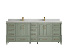 Aberdeen 84 in. W x 22 in. D Double Sink Bathroom Vanity - photo 21