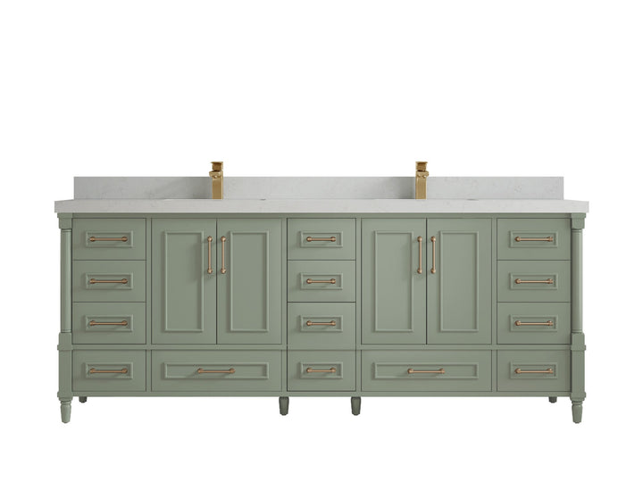 Aberdeen 84 in. W x 22 in. D Double Sink Bathroom Vanity - photo 21