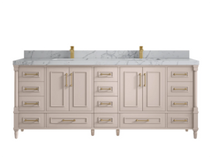 Aberdeen 84 in. W x 22 in. D Double Sink Bathroom Vanity - photo 44