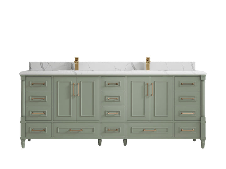 Aberdeen 84 in. W x 22 in. D Double Sink Bathroom Vanity - photo 23