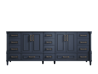 Aberdeen 84 in. W x 22 in. D Double Sink Bathroom Vanity - Willow Bath and Vanity
