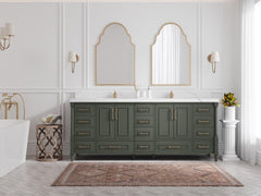 Aberdeen 84 in. W x 22 in. D Double Sink Bathroom Vanity - photo 4