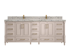Aberdeen 84 in. W x 22 in. D Double Sink Bathroom Vanity - photo 40