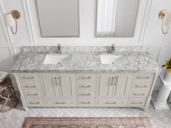 Aberdeen 84 in. W x 22 in. D Double Sink Bathroom Vanity - photo 17