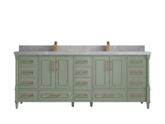 Aberdeen 84 in. W x 22 in. D Double Sink Bathroom Vanity - photo 31