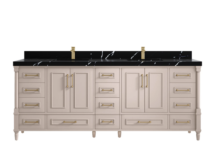 Aberdeen 84 in. W x 22 in. D Double Sink Bathroom Vanity - photo 14