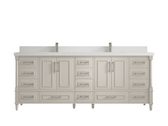 Aberdeen 84 in. W x 22 in. D Double Sink Bathroom Vanity - photo 42