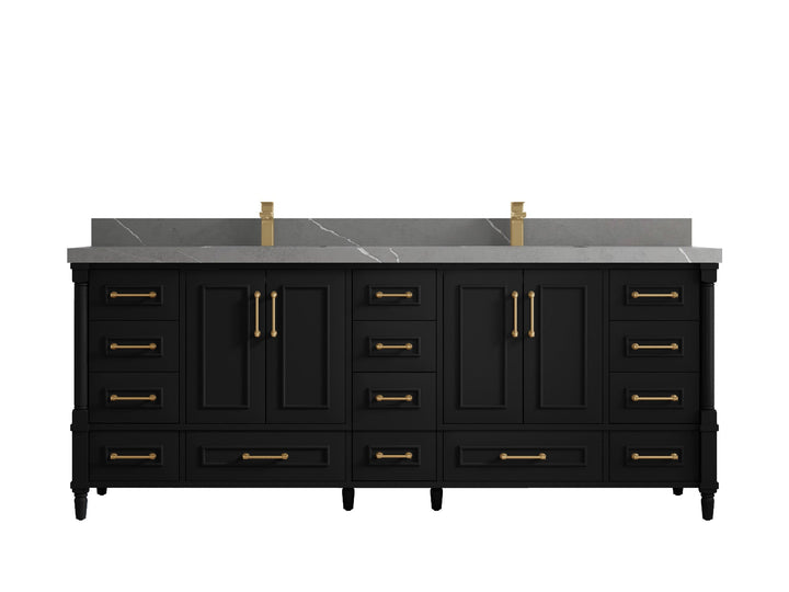 Aberdeen 84 in. W x 22 in. D Double Sink Bathroom Vanity - photo 33