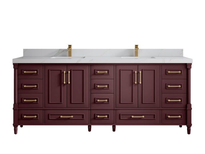 Aberdeen 84 in. W x 22 in. D Double Sink Bathroom Vanity - photo 20