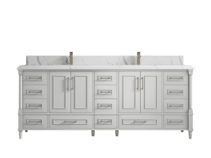 Aberdeen 84 in. W x 22 in. D Double Sink Bathroom Vanity - photo 22