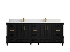 Aberdeen 84 in. W x 22 in. D Double Sink Bathroom Vanity - photo 27