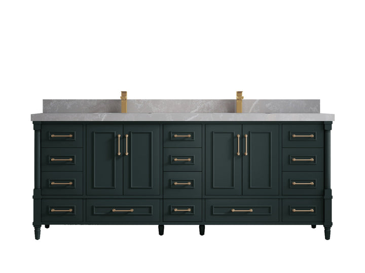Aberdeen 84 in. W x 22 in. D Double Sink Bathroom Vanity - photo 31
