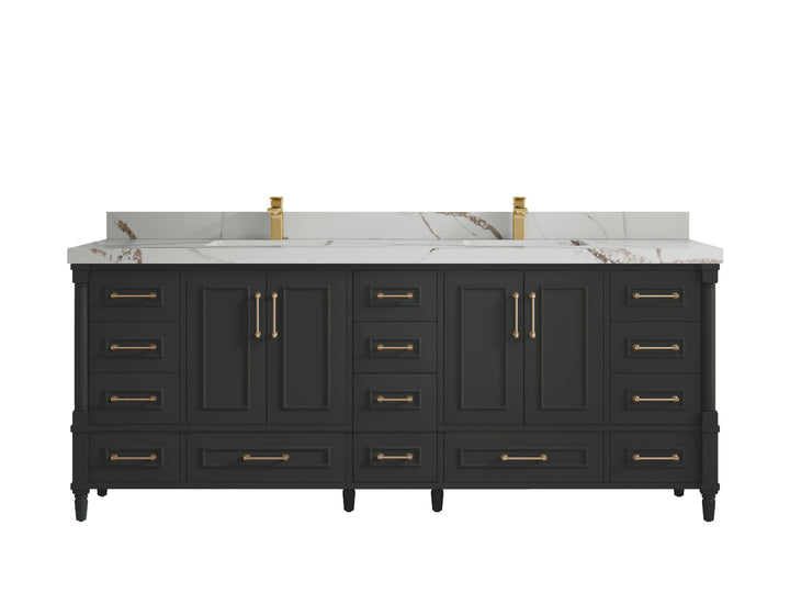 Aberdeen 84 in. W x 22 in. D Double Sink Bathroom Vanity - photo 11