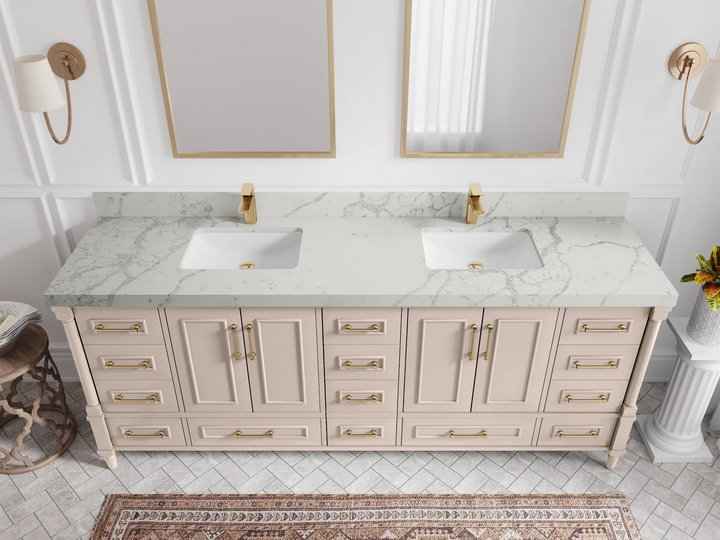 Aberdeen 84 in. W x 22 in. D Double Sink Bathroom Vanity - photo 47